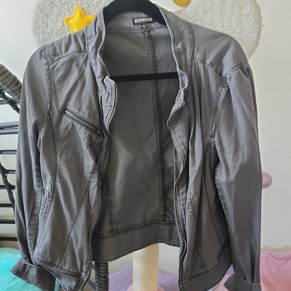 Express Gray Women's Jacket
